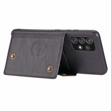 Load image into Gallery viewer, Double Buckle PU + TPU Shockproof Magnetic Phone Case, For Samsung Galaxy A73 5G