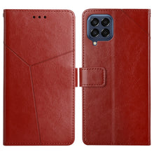 Load image into Gallery viewer, Y Stitching Horizontal Flip Leather Phone Case, For OPPO Realme 9 Pro+/Realme 9 4G, For Samsung Galaxy Xcover6 Pro, For Samsung Galaxy M33, For Samsung Galaxy M53, For Sharp Aquos R7, For Xiaomi Poco F4 GT