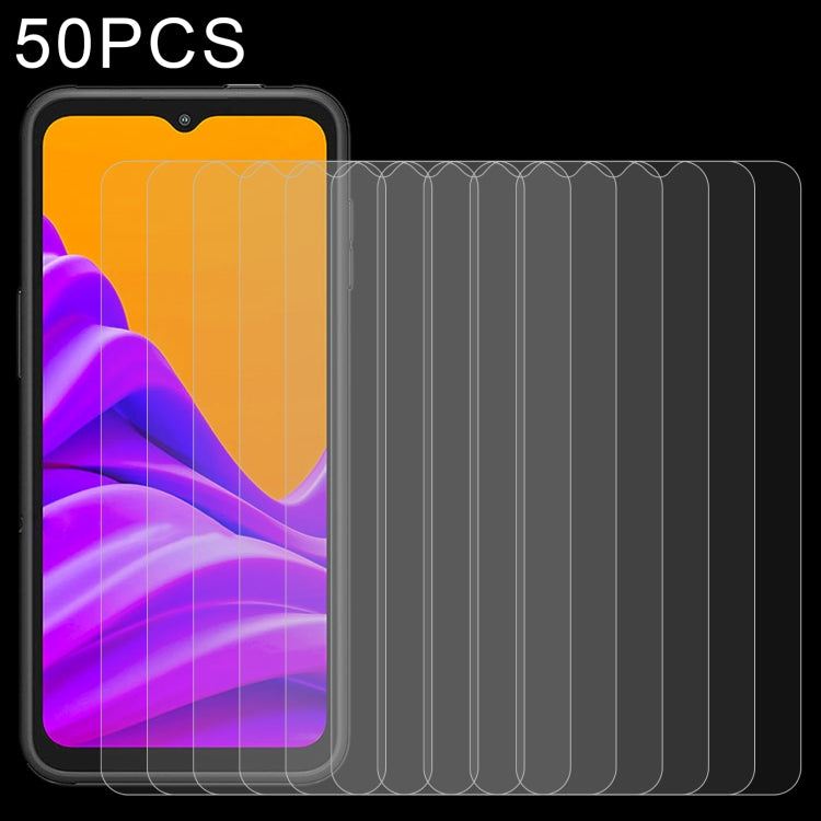 50 PCS 0.26mm 9H 2.5D Tempered Glass Film, For Samsung Galaxy Xcover6 Pro(50 PCS), For TCL 30T(50 PCS), For TCL 30 Z(50 PCS)