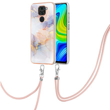Load image into Gallery viewer, Electroplating IMD TPU Phone Case with Lanyard, For Xiaomi Redmi Note 9 / Redmi 10X 4G, For Xiaomi Redmi Note 11 Pro China, For Xiaomi Redmi Note 11 Pro 5G / 4G Global, For Xiaomi Redmi Note 11S / Note 11 Global