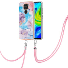 Load image into Gallery viewer, Electroplating IMD TPU Phone Case with Lanyard, For Xiaomi Redmi Note 9 / Redmi 10X 4G, For Xiaomi Redmi Note 11 Pro China, For Xiaomi Redmi Note 11 Pro 5G / 4G Global, For Xiaomi Redmi Note 11S / Note 11 Global