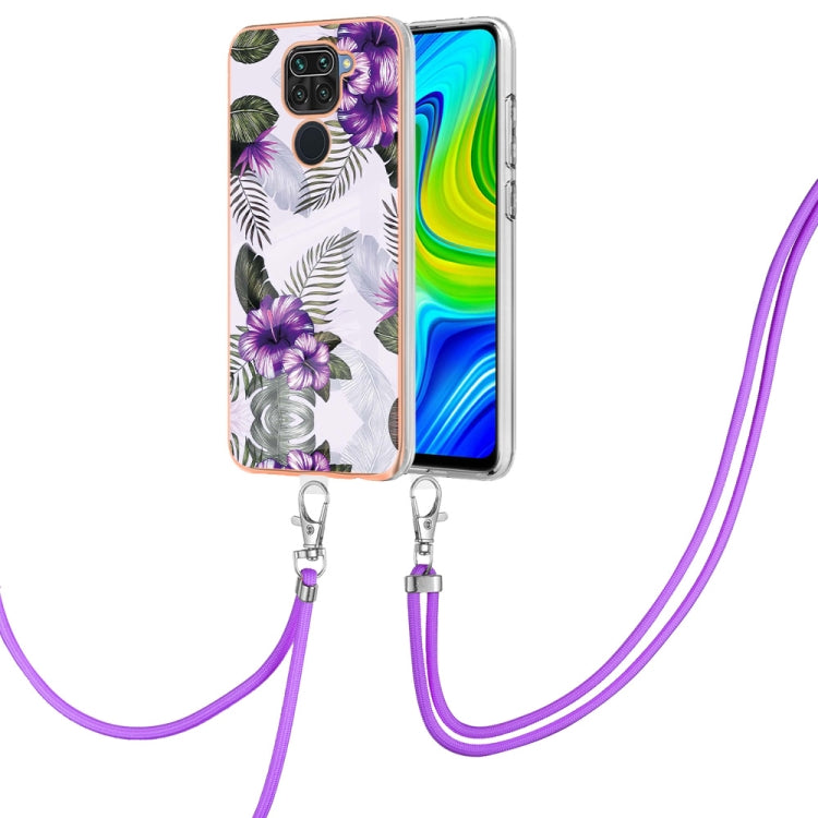 Electroplating IMD TPU Phone Case with Lanyard, For Xiaomi Redmi Note 9 / Redmi 10X 4G, For Xiaomi Redmi Note 11 Pro China, For Xiaomi Redmi Note 11 Pro 5G / 4G Global, For Xiaomi Redmi Note 11S / Note 11 Global