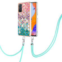 Load image into Gallery viewer, Electroplating IMD TPU Phone Case with Lanyard, For Xiaomi Redmi Note 9 / Redmi 10X 4G, For Xiaomi Redmi Note 11 Pro China, For Xiaomi Redmi Note 11 Pro 5G / 4G Global, For Xiaomi Redmi Note 11S / Note 11 Global
