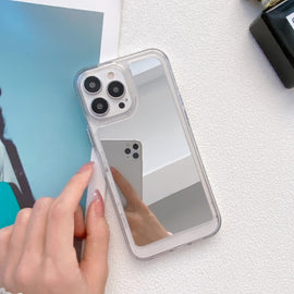 Mirror TPU Phone Case, For iPhone 13, For iPhone 13 Pro Max, For iPhone 12 Pro, For iPhone 11, For iPhone 11 Pro, For iPhone 11 Pro Max, For iPhone 13 Pro, For iPhone 12, For iPhone 12 Pro Max