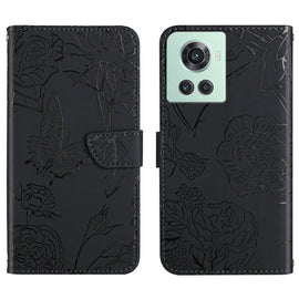 Skin Feel Butterfly Peony Embossed Leather Phone Case, For OnePlus 10R/ACE, For OnePlus Nord CE 2 5G, For OnePlus Nord CE2 Lite/Realme 9 Pro 5G/Realme V25, For Motorola Moto G 5G 2022, For Motorola Moto G Stylus 4G 2022, For Motorola Moto G Stylus 5G 2...