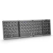 Load image into Gallery viewer, B089 Bluetooth Foldable Keyboard with Numeric, B089(Silver), B089 (Black)