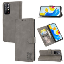 Load image into Gallery viewer, Embossed Happy Cat Pattern Leather Phone Case, For Google Pixel 6a, For Google Pixel 7 5G, For Google Pixel 7 Pro 5G, For Xiaomi Redmi 10A, For Xiaomi Redmi Note 11 4G Global/11S, For Xiaomi Redmi Note 11 Pro Global, For Samsung Galaxy A23 4G          ...