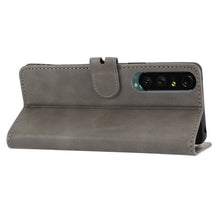 Load image into Gallery viewer, Embossed Happy Cat Pattern Leather Phone Case, For Sony Xperia 1 IV, For Sony Xperia 10 IV, For Xiaomi Redmi Note 11E