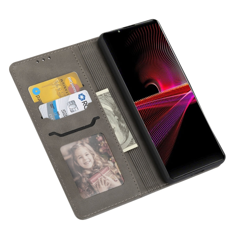 Embossed Happy Cat Pattern Leather Phone Case, For Sony Xperia 1 IV, For Sony Xperia 10 IV, For Xiaomi Redmi Note 11E