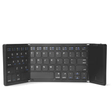 Load image into Gallery viewer, B089T Foldable Bluetooth Keyboard Rechargeable with Touchpad, B089T(Grey), B089T  (Silver), B089T (Black)