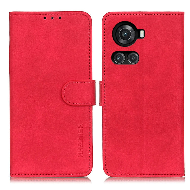 KHAZNEH Retro Texture Horizontal Flip Leather Phone Case, For Motorola Moto G 5G 2022, For OnePlus ACE/10R, For Xiaomi 12 Lite