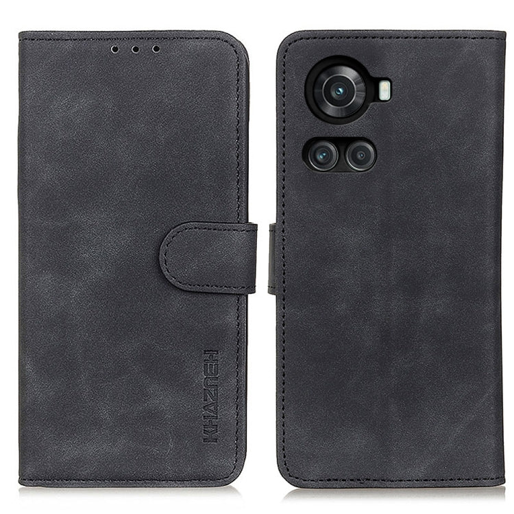 KHAZNEH Retro Texture Horizontal Flip Leather Phone Case, For Motorola Moto G 5G 2022, For OnePlus ACE/10R, For Xiaomi 12 Lite