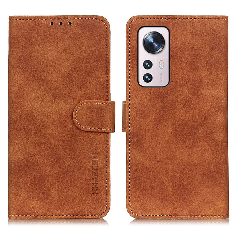 KHAZNEH Retro Texture Horizontal Flip Leather Phone Case, For Motorola Moto G 5G 2022, For OnePlus ACE/10R, For Xiaomi 12 Lite
