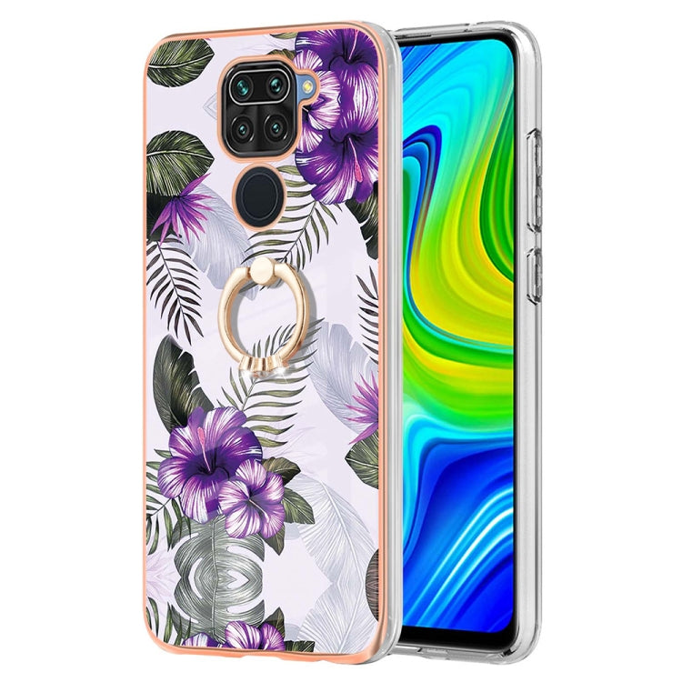 Electroplating IMD TPU Phone Case with Ring, For Xiaomi Redmi Note 9 / Redmi 10X 4G, For Xiaomi Redmi Note 11 China, For Xiaomi Redmi Note 11 Pro China, For Xiaomi Redmi Note 11 Pro 5G / 4G Global, For Xiaomi Redmi Note 11S / Note 11 Global