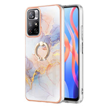 Load image into Gallery viewer, Electroplating IMD TPU Phone Case with Ring, For Xiaomi Redmi Note 9 / Redmi 10X 4G, For Xiaomi Redmi Note 11 China, For Xiaomi Redmi Note 11 Pro China, For Xiaomi Redmi Note 11 Pro 5G / 4G Global, For Xiaomi Redmi Note 11S / Note 11 Global