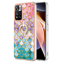 Load image into Gallery viewer, Electroplating IMD TPU Phone Case with Ring, For Xiaomi Redmi Note 9 / Redmi 10X 4G, For Xiaomi Redmi Note 11 China, For Xiaomi Redmi Note 11 Pro China, For Xiaomi Redmi Note 11 Pro 5G / 4G Global, For Xiaomi Redmi Note 11S / Note 11 Global