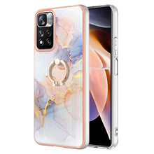 Load image into Gallery viewer, Electroplating IMD TPU Phone Case with Ring, For Xiaomi Redmi Note 9 / Redmi 10X 4G, For Xiaomi Redmi Note 11 China, For Xiaomi Redmi Note 11 Pro China, For Xiaomi Redmi Note 11 Pro 5G / 4G Global, For Xiaomi Redmi Note 11S / Note 11 Global