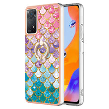 Load image into Gallery viewer, Electroplating IMD TPU Phone Case with Ring, For Xiaomi Redmi Note 9 / Redmi 10X 4G, For Xiaomi Redmi Note 11 China, For Xiaomi Redmi Note 11 Pro China, For Xiaomi Redmi Note 11 Pro 5G / 4G Global, For Xiaomi Redmi Note 11S / Note 11 Global