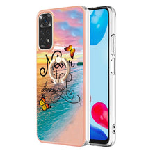 Load image into Gallery viewer, Electroplating IMD TPU Phone Case with Ring, For Xiaomi Redmi Note 9 / Redmi 10X 4G, For Xiaomi Redmi Note 11 China, For Xiaomi Redmi Note 11 Pro China, For Xiaomi Redmi Note 11 Pro 5G / 4G Global, For Xiaomi Redmi Note 11S / Note 11 Global