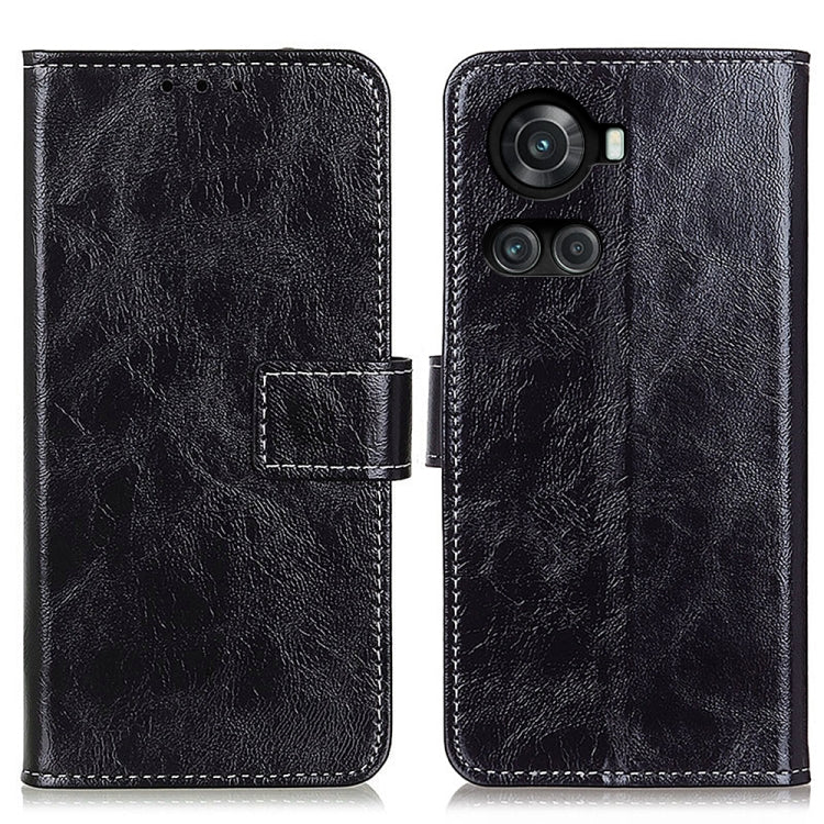 Retro Crazy Horse Texture Horizontal Flip Leather Phone Case, For Motorola Moto G 5G 2022, For OnePlus ACE/10R, For Xiaomi 12 Lite