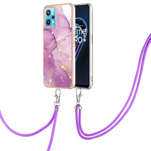 Load image into Gallery viewer, Electroplating Marble Pattern TPU Phone Case with Lanyard, For iPhone SE 2022 / SE 2020 / 8 / 7, For Motorola Moto G Stylus 2022, For Nokia G20 / G10, For Nokia G21 / G11, For Samsung Galaxy A23 5G / 4G, For OPPO Realme 9 Pro+ 5G                       ...