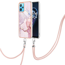 Load image into Gallery viewer, Electroplating Marble Pattern TPU Phone Case with Lanyard, For iPhone SE 2022 / SE 2020 / 8 / 7, For Motorola Moto G Stylus 2022, For Nokia G20 / G10, For Nokia G21 / G11, For Samsung Galaxy A23 5G / 4G, For OPPO Realme 9 Pro+ 5G                       ...