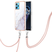 Load image into Gallery viewer, Electroplating Marble Pattern TPU Phone Case with Lanyard, For iPhone SE 2022 / SE 2020 / 8 / 7, For Motorola Moto G Stylus 2022, For Nokia G20 / G10, For Nokia G21 / G11, For Samsung Galaxy A23 5G / 4G, For OPPO Realme 9 Pro+ 5G                       ...