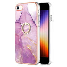 Load image into Gallery viewer, Electroplating Marble Pattern TPU Phone Case with Ring, For iPhone SE 2022 / SE 2020 / 8 / 7, For Motorola Moto G Stylus 2022, For Nokia G20 / G10, For Nokia G21 / G11, For Xiaomi 11T / 11T Pro, For Xiaomi Redmi 10, For Samsung Galaxy A23 5G / 4G      ...