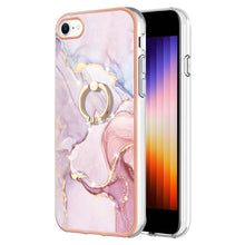 Load image into Gallery viewer, Electroplating Marble Pattern TPU Phone Case with Ring, For iPhone SE 2022 / SE 2020 / 8 / 7, For Motorola Moto G Stylus 2022, For Nokia G20 / G10, For Nokia G21 / G11, For Xiaomi 11T / 11T Pro, For Xiaomi Redmi 10, For Samsung Galaxy A23 5G / 4G      ...