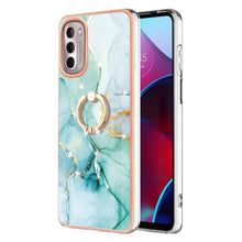 Load image into Gallery viewer, Electroplating Marble Pattern TPU Phone Case with Ring, For iPhone SE 2022 / SE 2020 / 8 / 7, For Motorola Moto G Stylus 2022, For Nokia G20 / G10, For Nokia G21 / G11, For Xiaomi 11T / 11T Pro, For Xiaomi Redmi 10, For Samsung Galaxy A23 5G / 4G      ...
