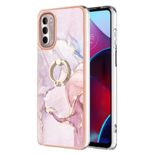 Load image into Gallery viewer, Electroplating Marble Pattern TPU Phone Case with Ring, For iPhone SE 2022 / SE 2020 / 8 / 7, For Motorola Moto G Stylus 2022, For Nokia G20 / G10, For Nokia G21 / G11, For Xiaomi 11T / 11T Pro, For Xiaomi Redmi 10, For Samsung Galaxy A23 5G / 4G      ...