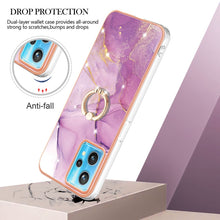 Load image into Gallery viewer, Electroplating Marble Pattern TPU Phone Case with Ring, For OPPO Realme 9 Pro+ 5G, For OPPO Realme 9 Pro 5G, For OPPO Realme 9i / A36 / A96 4G