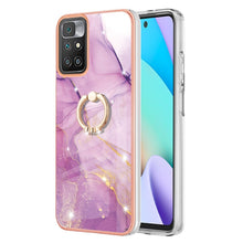 Load image into Gallery viewer, Electroplating Marble Pattern TPU Phone Case with Ring, For iPhone SE 2022 / SE 2020 / 8 / 7, For Motorola Moto G Stylus 2022, For Nokia G20 / G10, For Nokia G21 / G11, For Xiaomi 11T / 11T Pro, For Xiaomi Redmi 10, For Samsung Galaxy A23 5G / 4G      ...