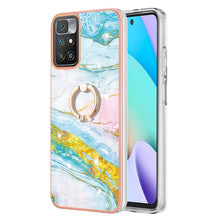 Load image into Gallery viewer, Electroplating Marble Pattern TPU Phone Case with Ring, For iPhone SE 2022 / SE 2020 / 8 / 7, For Motorola Moto G Stylus 2022, For Nokia G20 / G10, For Nokia G21 / G11, For Xiaomi 11T / 11T Pro, For Xiaomi Redmi 10, For Samsung Galaxy A23 5G / 4G      ...