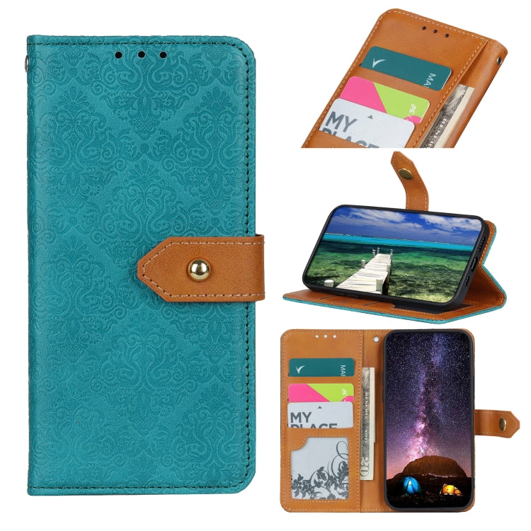 European Floral Embossed Flip Leather Phone Case, For Motorola Moto G 5G 2022, For OnePlus ACE/10R, For Xiaomi 12 Lite