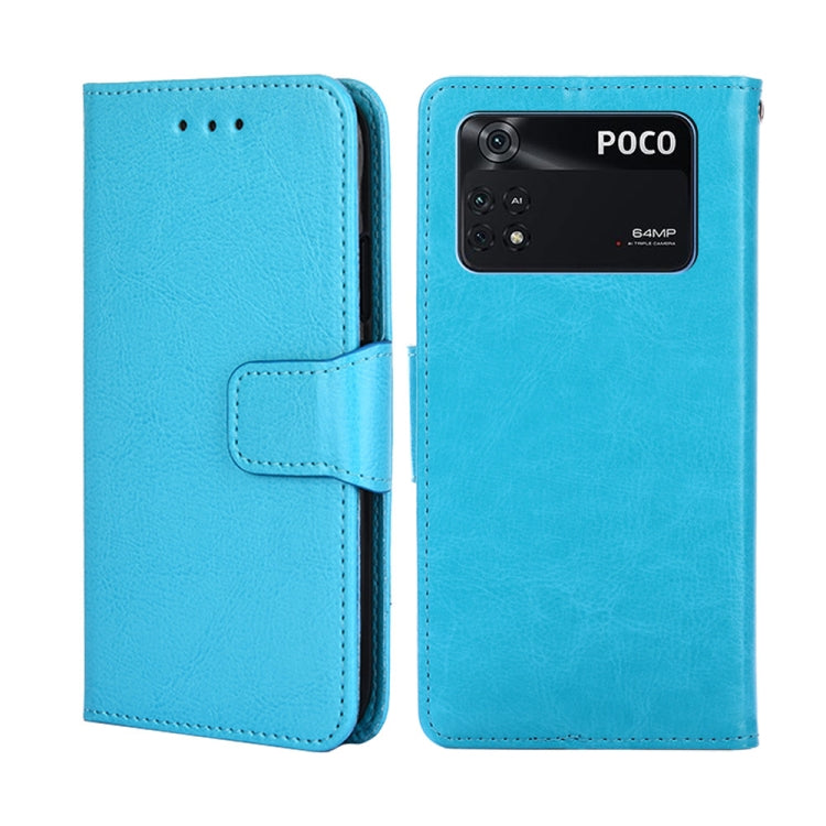 Crystal Texture Leather Phone Case, For Xiaomi Poco M4 Pro, For Xiaomi Poco X4 Pro 5G, For Xiaomi Redmi 10, For Xiaomi Redmi K50 / K50 Pro, For Xiaomi Redmi K50 Gaming, For Xiaomi Redmi Note 10 Pro 5G CN Version