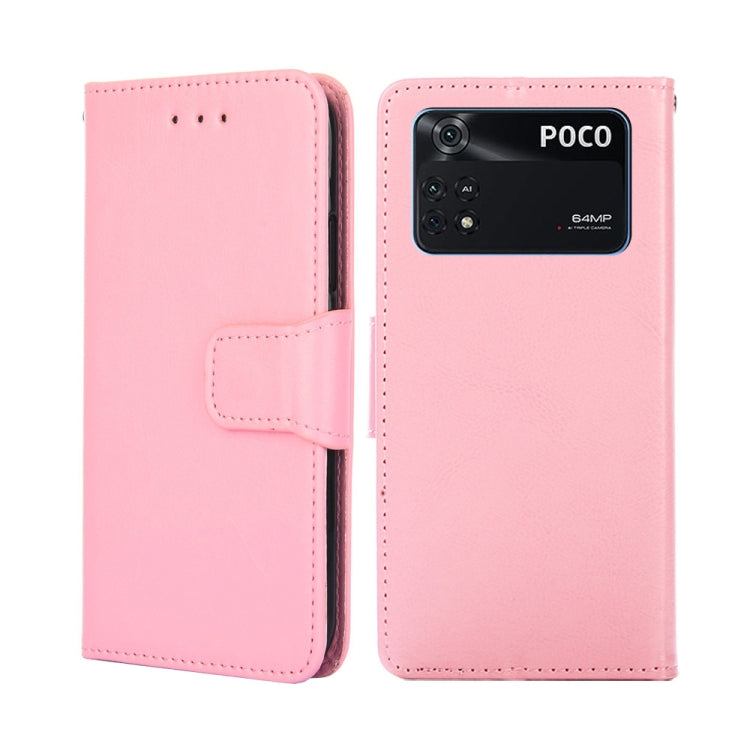 Crystal Texture Leather Phone Case, For Xiaomi Poco M4 Pro, For Xiaomi Poco X4 Pro 5G, For Xiaomi Redmi 10, For Xiaomi Redmi K50 / K50 Pro, For Xiaomi Redmi K50 Gaming, For Xiaomi Redmi Note 10 Pro 5G CN Version