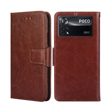 Load image into Gallery viewer, Crystal Texture Leather Phone Case, For Xiaomi Poco M4 Pro, For Xiaomi Poco X4 Pro 5G, For Xiaomi Redmi 10, For Xiaomi Redmi K50 / K50 Pro, For Xiaomi Redmi K50 Gaming, For Xiaomi Redmi Note 10 Pro 5G CN Version