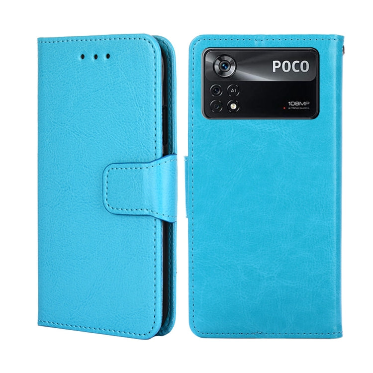 Crystal Texture Leather Phone Case, For Xiaomi Poco M4 Pro, For Xiaomi Poco X4 Pro 5G, For Xiaomi Redmi 10, For Xiaomi Redmi K50 / K50 Pro, For Xiaomi Redmi K50 Gaming, For Xiaomi Redmi Note 10 Pro 5G CN Version
