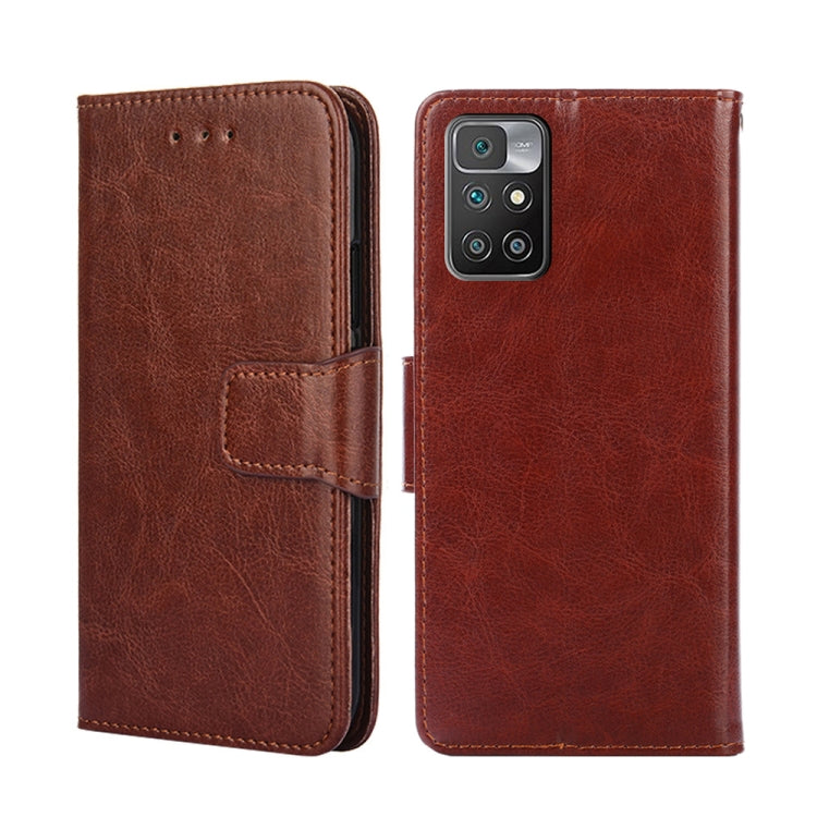 Crystal Texture Leather Phone Case, For Xiaomi Poco M4 Pro, For Xiaomi Poco X4 Pro 5G, For Xiaomi Redmi 10, For Xiaomi Redmi K50 / K50 Pro, For Xiaomi Redmi K50 Gaming, For Xiaomi Redmi Note 10 Pro 5G CN Version