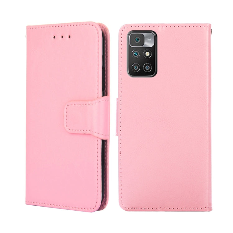 Crystal Texture Leather Phone Case, For Xiaomi Poco M4 Pro, For Xiaomi Poco X4 Pro 5G, For Xiaomi Redmi 10, For Xiaomi Redmi K50 / K50 Pro, For Xiaomi Redmi K50 Gaming, For Xiaomi Redmi Note 10 Pro 5G CN Version