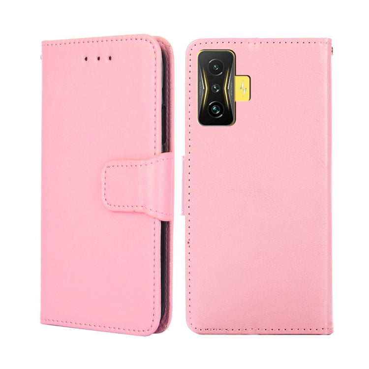 Crystal Texture Leather Phone Case, For Xiaomi Poco M4 Pro, For Xiaomi Poco X4 Pro 5G, For Xiaomi Redmi 10, For Xiaomi Redmi K50 / K50 Pro, For Xiaomi Redmi K50 Gaming, For Xiaomi Redmi Note 10 Pro 5G CN Version