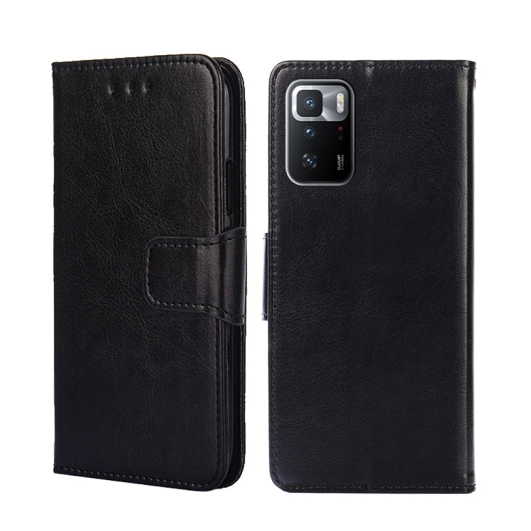 Crystal Texture Leather Phone Case, For Xiaomi Poco M4 Pro, For Xiaomi Poco X4 Pro 5G, For Xiaomi Redmi 10, For Xiaomi Redmi K50 / K50 Pro, For Xiaomi Redmi K50 Gaming, For Xiaomi Redmi Note 10 Pro 5G CN Version