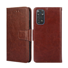 Load image into Gallery viewer, Crystal Texture Leather Phone Case, For Xiaomi Redmi Note 11 4G Global/11S, For Xiaomi Redmi Note 11 5G/Poco M4 Pro 5G, For Xiaomi Redmi Note 11 Pro 5G/11 Pro+ 5G, For Xiaomi Redmi Note 11E 5G CN/Redmi 10 5G, For Xiaomi 12 Pro