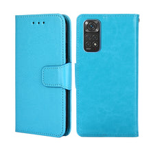 Load image into Gallery viewer, Crystal Texture Leather Phone Case, For Xiaomi Redmi Note 11 4G Global/11S, For Xiaomi Redmi Note 11 5G/Poco M4 Pro 5G, For Xiaomi Redmi Note 11 Pro 5G/11 Pro+ 5G, For Xiaomi Redmi Note 11E 5G CN/Redmi 10 5G, For Xiaomi 12 Pro
