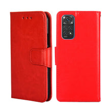 Load image into Gallery viewer, Crystal Texture Leather Phone Case, For Xiaomi Redmi Note 11 4G Global/11S, For Xiaomi Redmi Note 11 5G/Poco M4 Pro 5G, For Xiaomi Redmi Note 11 Pro 5G/11 Pro+ 5G, For Xiaomi Redmi Note 11E 5G CN/Redmi 10 5G, For Xiaomi 12 Pro