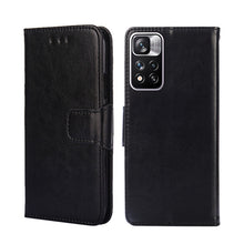 Load image into Gallery viewer, Crystal Texture Leather Phone Case, For Xiaomi Redmi Note 11 4G Global/11S, For Xiaomi Redmi Note 11 5G/Poco M4 Pro 5G, For Xiaomi Redmi Note 11 Pro 5G/11 Pro+ 5G, For Xiaomi Redmi Note 11E 5G CN/Redmi 10 5G, For Xiaomi 12 Pro