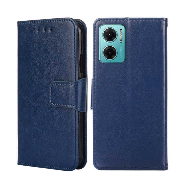 Crystal Texture Leather Phone Case, For Xiaomi Redmi Note 11 4G Global/11S, For Xiaomi Redmi Note 11 5G/Poco M4 Pro 5G, For Xiaomi Redmi Note 11 Pro 5G/11 Pro+ 5G, For Xiaomi Redmi Note 11E 5G CN/Redmi 10 5G, For Xiaomi 12 Pro
