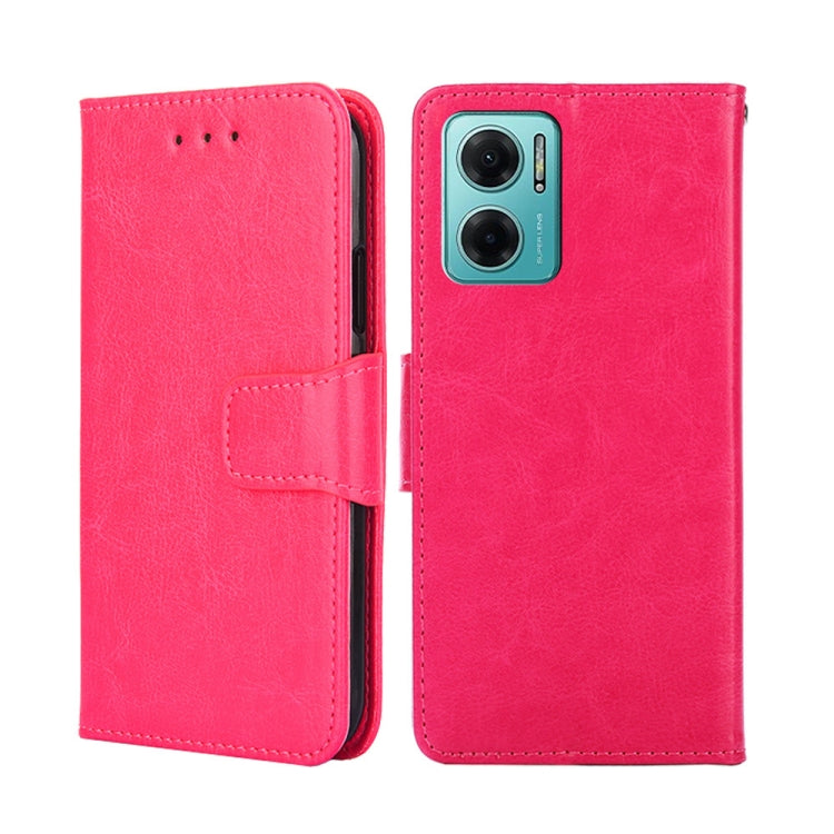Crystal Texture Leather Phone Case, For Xiaomi Redmi Note 11 4G Global/11S, For Xiaomi Redmi Note 11 5G/Poco M4 Pro 5G, For Xiaomi Redmi Note 11 Pro 5G/11 Pro+ 5G, For Xiaomi Redmi Note 11E 5G CN/Redmi 10 5G, For Xiaomi 12 Pro