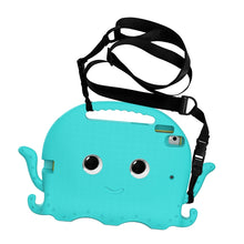 Load image into Gallery viewer, Octopus EVA Shockproof Tablet Case with Screen Film &amp; Shoulder Strap, For iPad 9.7 2018 / 2017 / Air 2 / Air / Pro 9.7